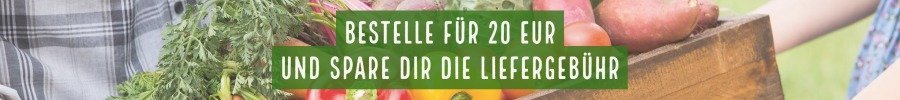 Lieferkostenfrei an 20€ Bestellwert
